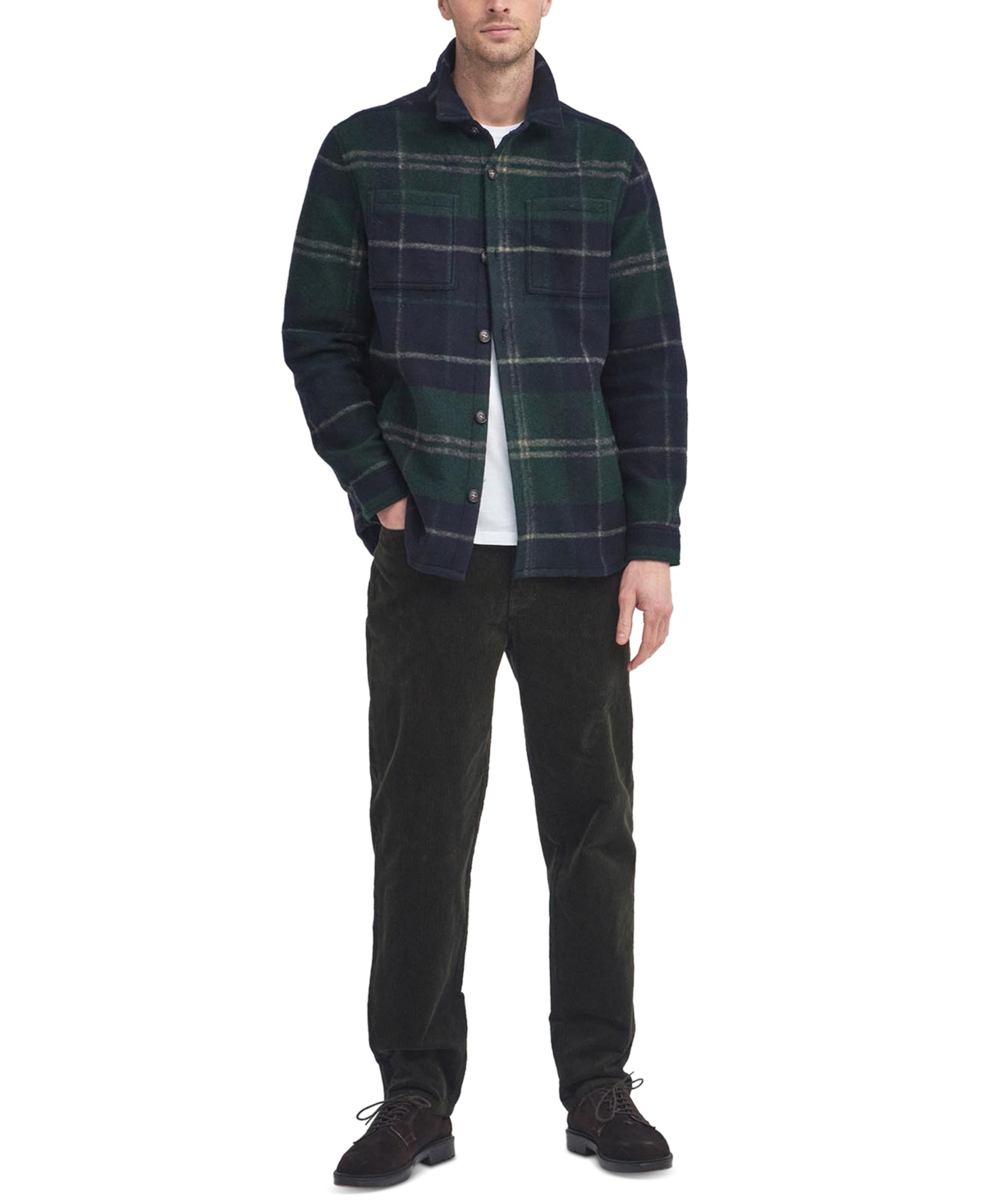 Barbour Men's Chapter Tartan Shirt Jacket