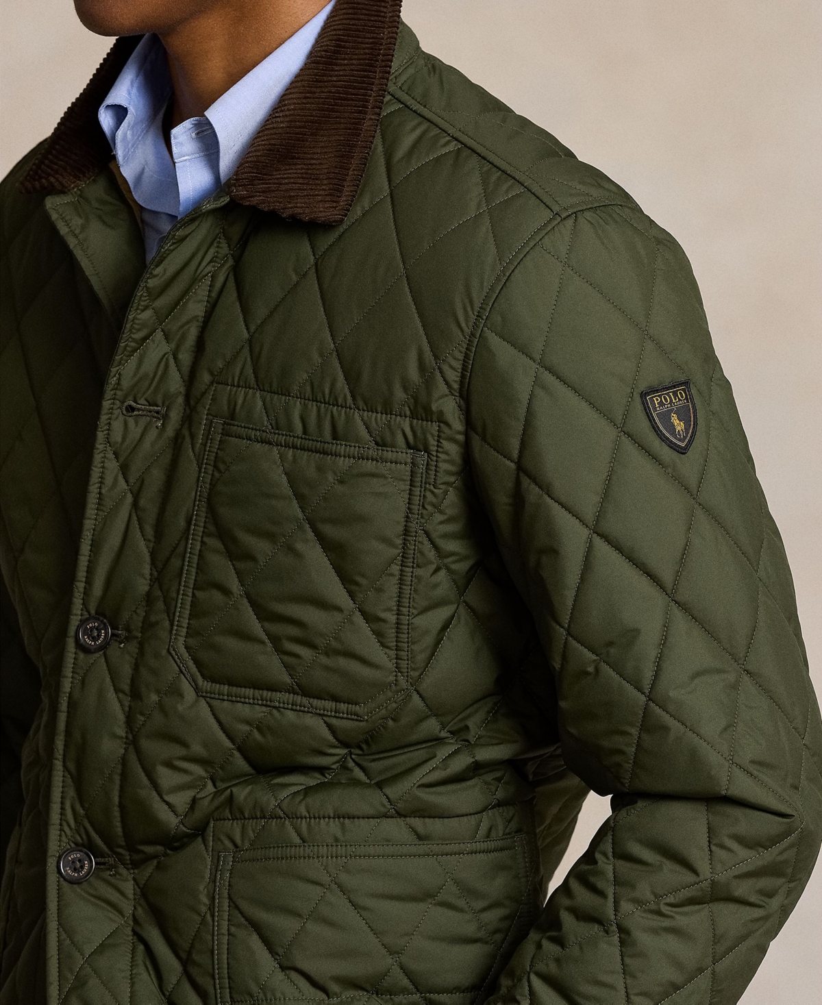Polo Ralph Lauren Men's The Beaton Quilted Utility Jacket