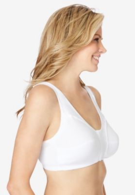 Women's Cotton Front-Close Wireless Bra