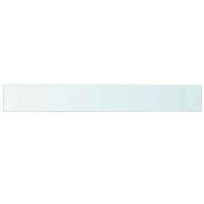 Glass Panel Clear Tempered Glass 43.3 x 5.9 in