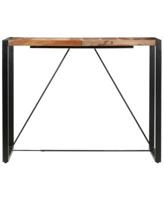 Bar Table 55.1"x27.6"x43.3" Solid Acacia Wood
