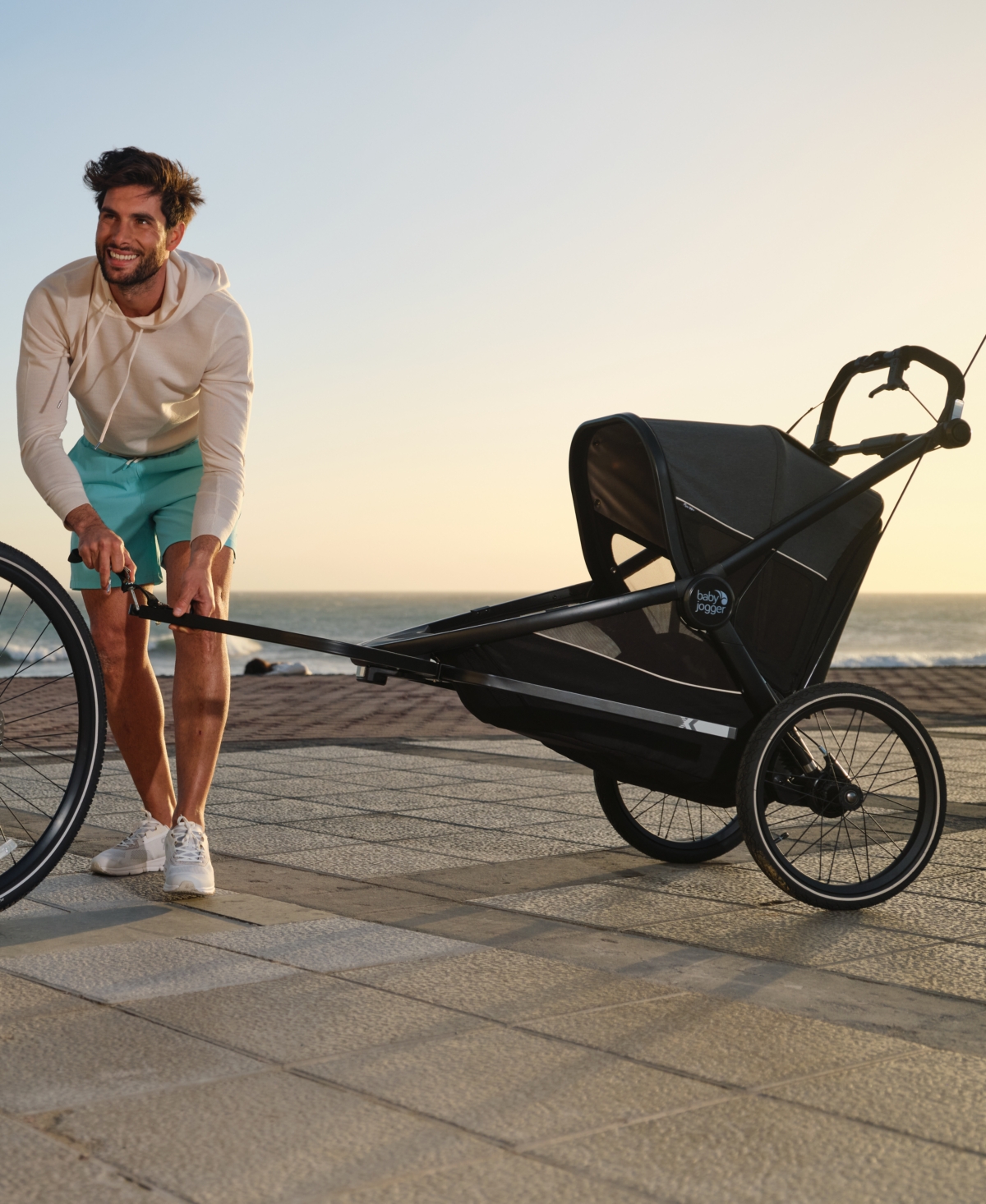 Baby Jogger City Prix Trailer Conversion Kit In Black