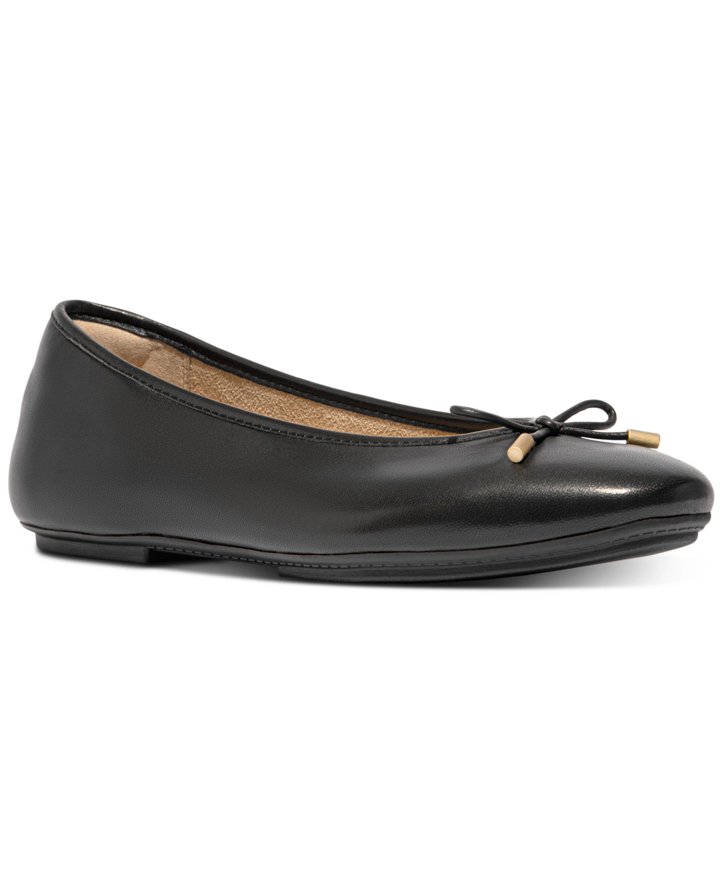Женские балетки FitFlop Delicato с бантом, цвет: Чёрный — фото 1