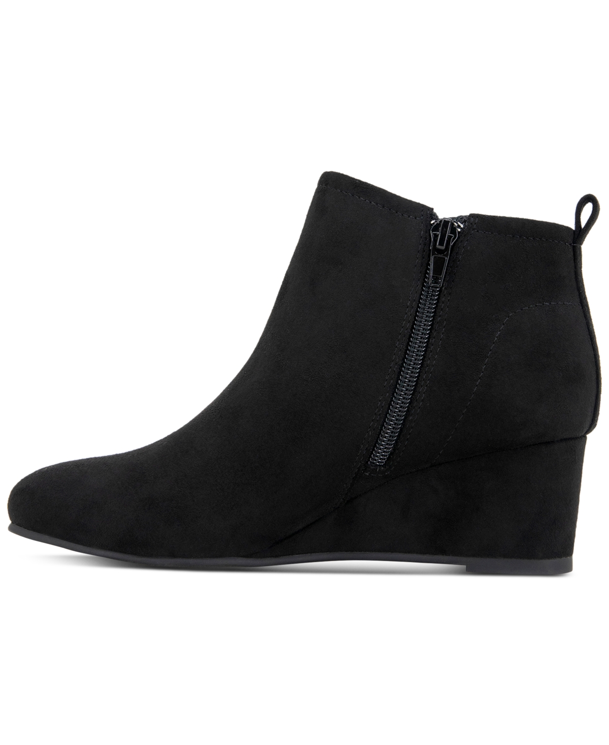 Style & Co Women's Joviee Wedge Booties, Created For Macy's In Lt Tpe Mc