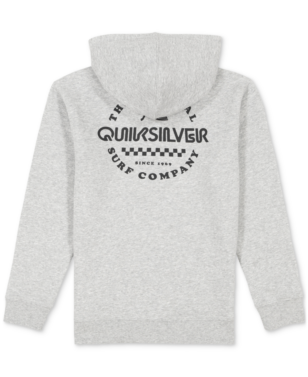 Quiksilver Big Boys Retro Logo-Print Full-Zip Fleece Hoodie