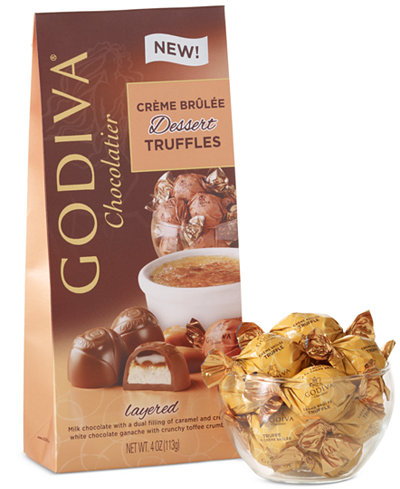 Godiva Individually Wrapped Crème Brulee Truffles