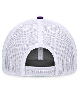 Men's Gray/Purple LSU Tigers Rob Trucker Adjustable Hat