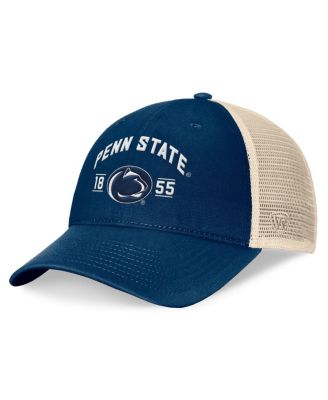 Men's Navy Penn State Nittany Lions Heritage Waylon Trucker Adjustable Hat