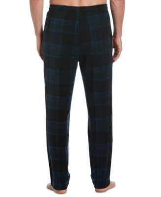 Perry Ellis Portfolio Men's Fleece Plaid Pajama Pant - Macy's