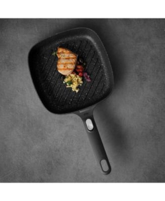 GEM 10" Nonstick Grill Pan, Black