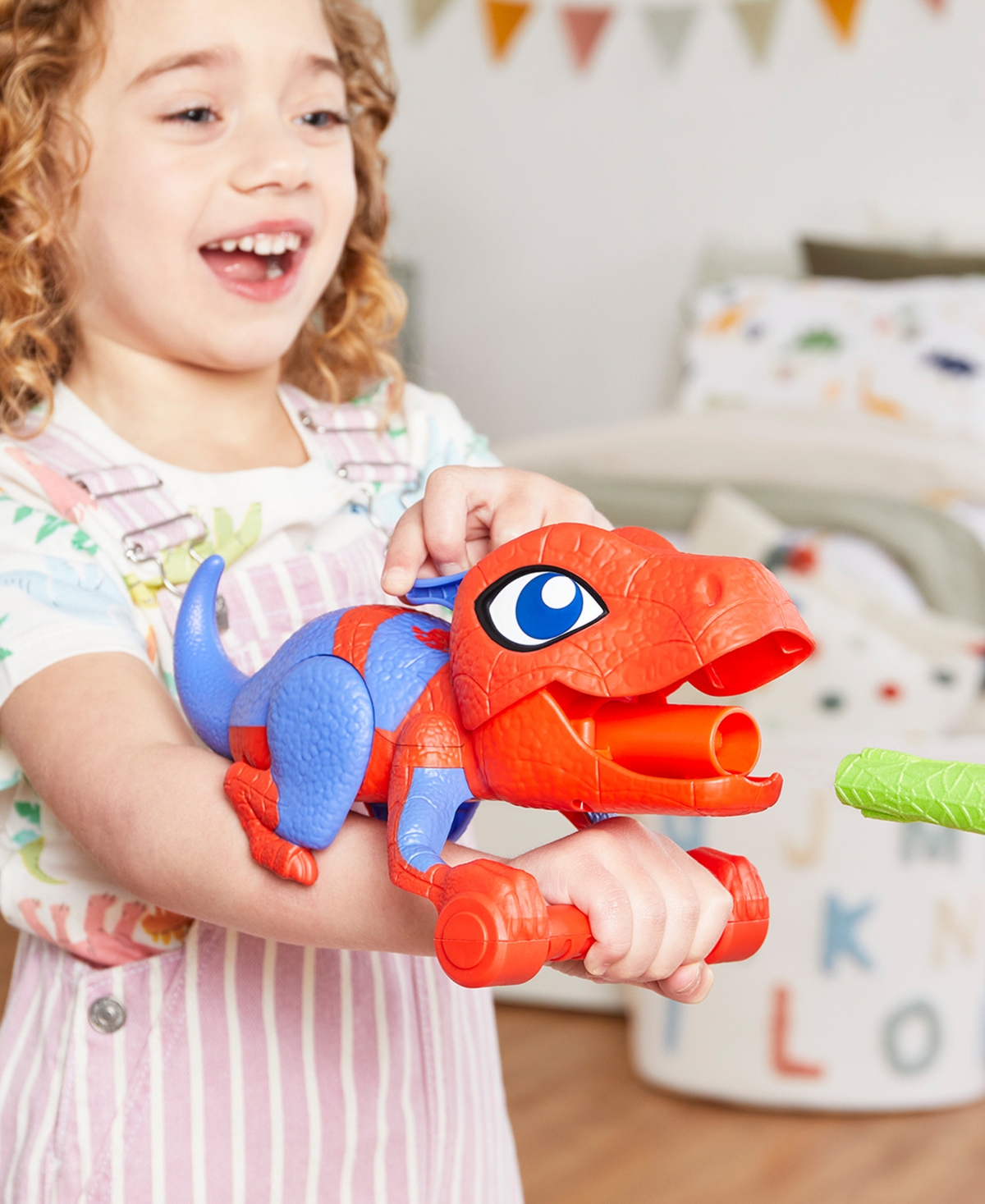 Spidey And His Amazing Friends Dino-webs Nerf Spidey-rex Web Launcher In Multi-color