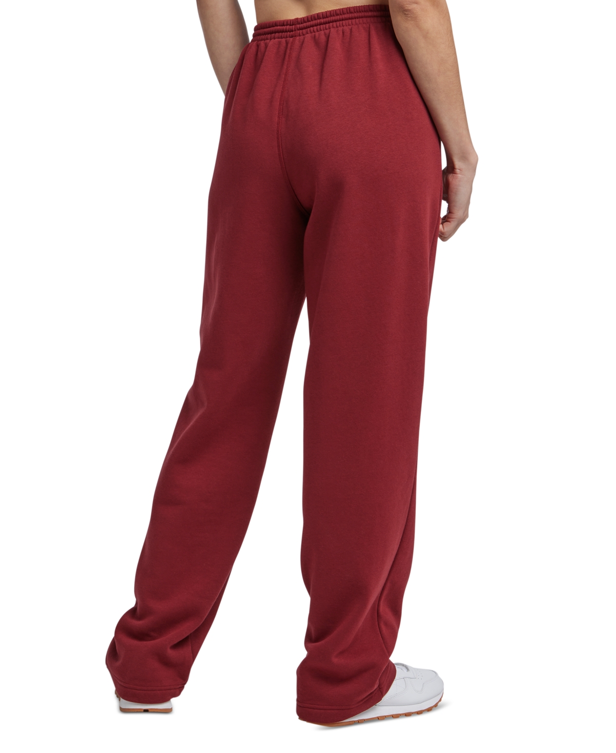 Reebok Women's Fleece Straight-Leg Sweatpants