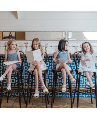 Girls' Pull-On Flat Front Linen Short, Toddler