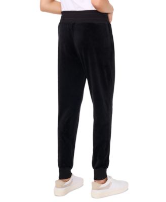Women's Velour Drawstring-Waist Joggers