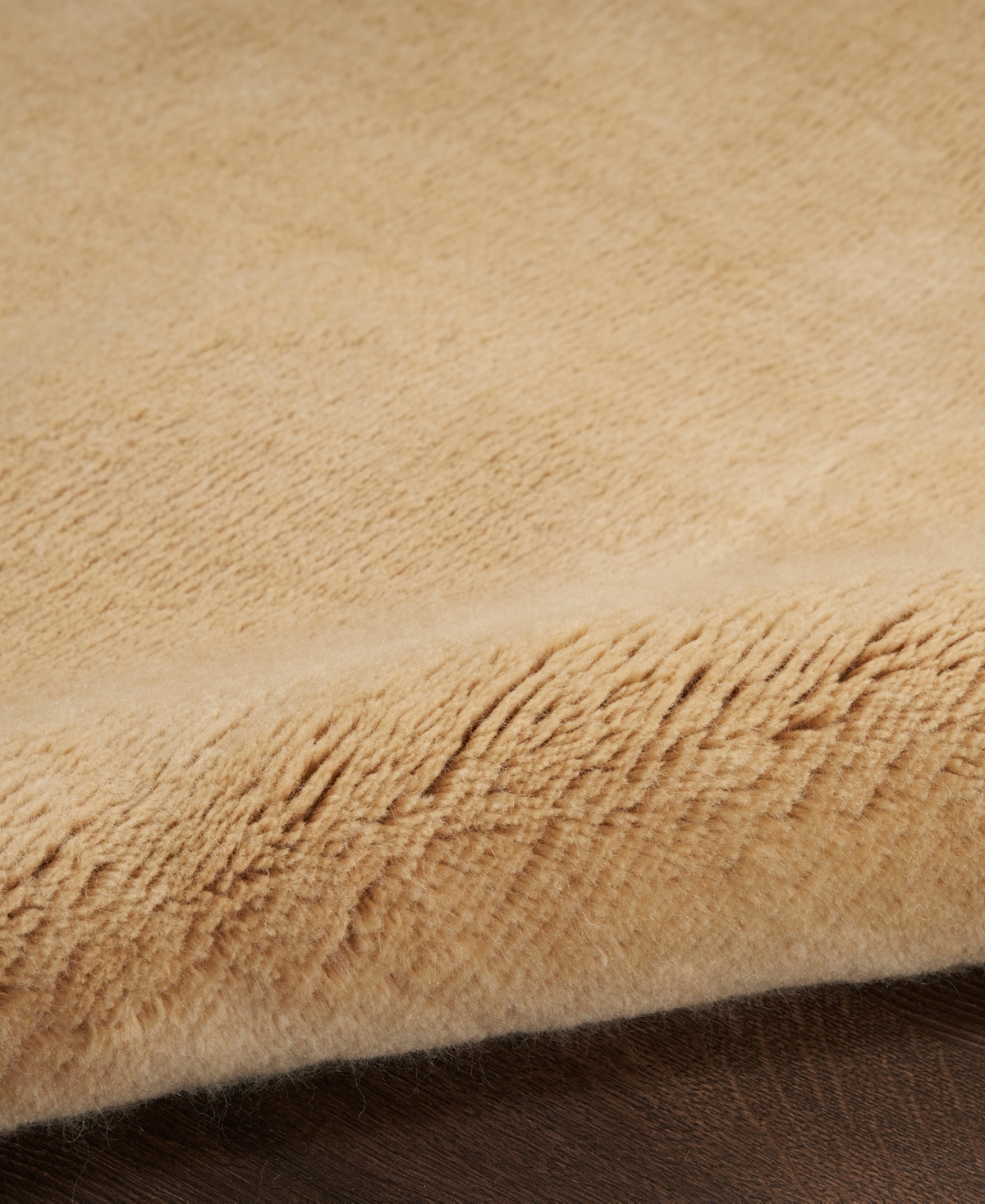 Nourison Home Plush Cloud Plc01 2'x3' Area Rug In Camel