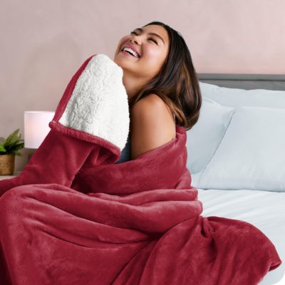 Fleece Sherpa Blanket, King