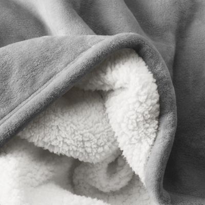 Fleece Sherpa Blanket, Twin/Twin XL