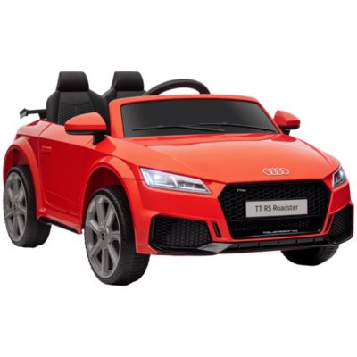 6V Kids Electric Ride On Car, Licensed Audi TT RS with Seat, Remote