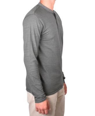 Vintage 1943 Men's Burn Out Slub Henley Shirt