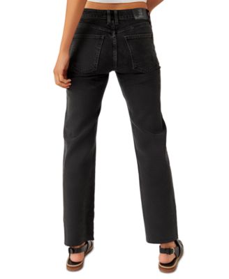 Women's Risk Taker High-Rise Straight-Leg Jeans