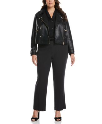 Plus Size Curvy Fit Bootcut Pant