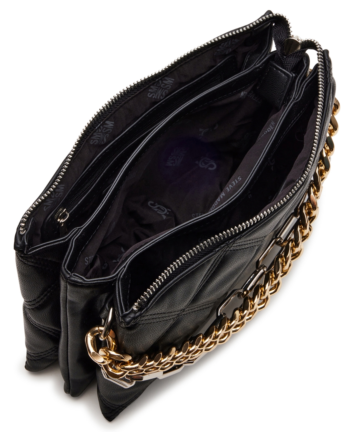 Steve Madden Women's Bstacie Zipper Crossbody Bag