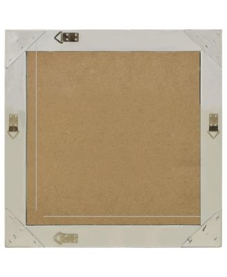 Wall Mirror Silver Wood, glass, engineered wood 23.6 x 23.6 in