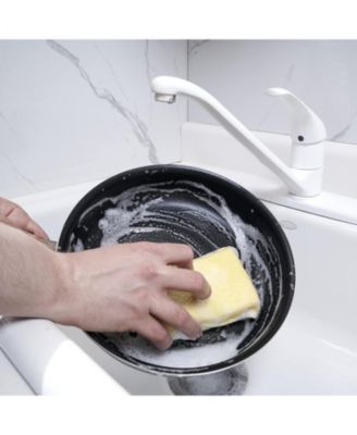 Microfiber Kitchen Dishwashing Scrubbing Sponges