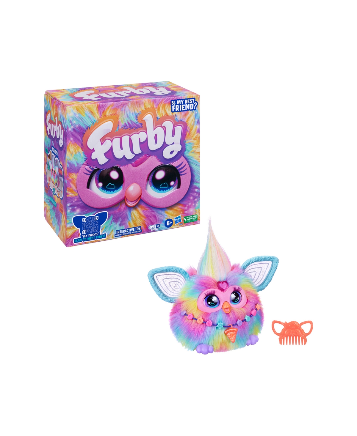 Shop Furby Tie Dye Interactive Plush Toy In No Color