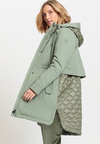 Olsen Women's Water Repellent Quilted Anorak - Macy's