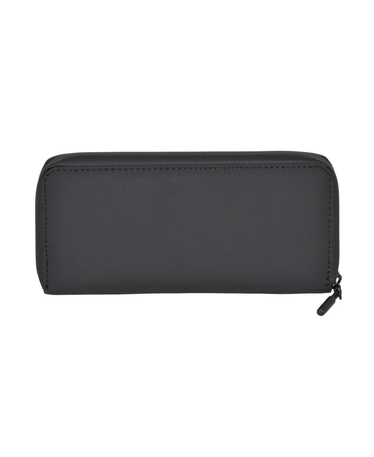 Мужской кошелёк Roots Slim Zipper Round Wallet, цвет: Чёрный комбинированный — фото 2