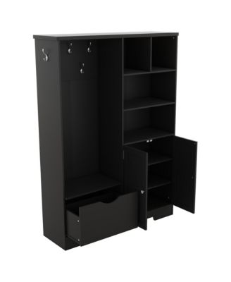 Elegant Multi-functional Hallway Entryway with Storage