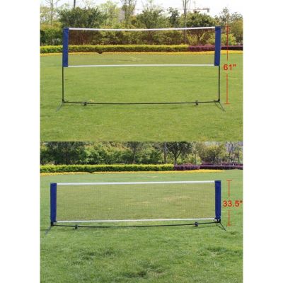 Streamdale Portable Volleyball/Badminton/Tennis Net (10FT) with Stand & Bag