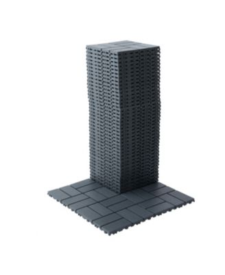 44-Pack Interlocking Deck Tiles for Outdoor Use