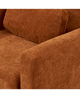 Modern Chenille Accent Chair for Living, Bedroom, Office