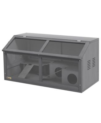 Wooden Hamster Habitat with Accessories