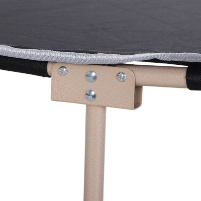 Folding Camping Cot for Adults with Storage