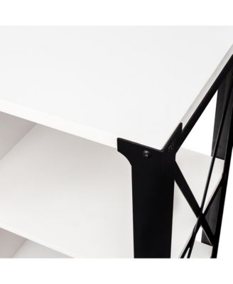 Industrial Farmhouse TV Stand for Living Room & Bedroom