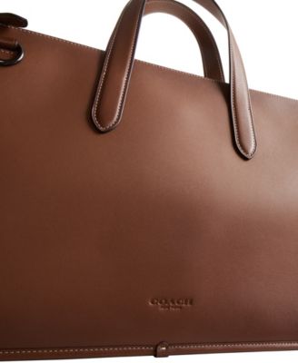 COACH ISAAC Leather Workbag - Macy's