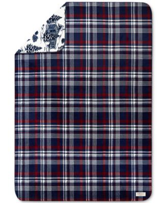Reversible Plaid Throw, 50" x 70"