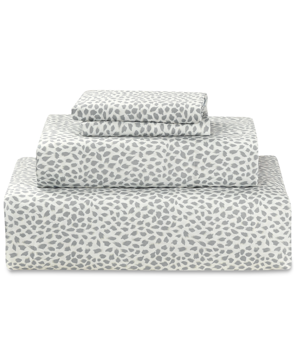 Sunham Microfiber Easy Care Printed -Pc. Sheet Set