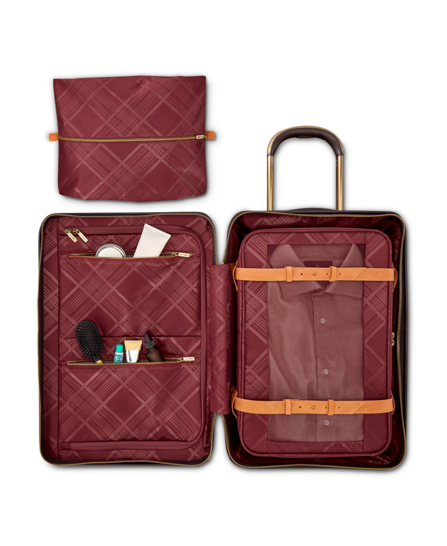 Чемодан Hartmann Reserve Small Carry-on Spinner, цвет: Полуночный тёмно-синий — фото 13