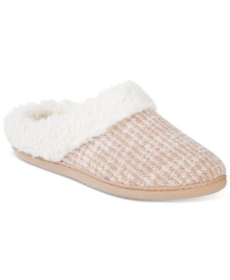 Women's Caroline Sweater Rib-Knit Clog Slippers