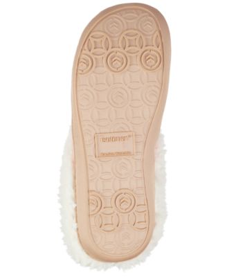 Women's Louise Quilted Velour Clog Slippers
