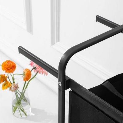 2-Tier Laundry Hamper with Sorting Cards