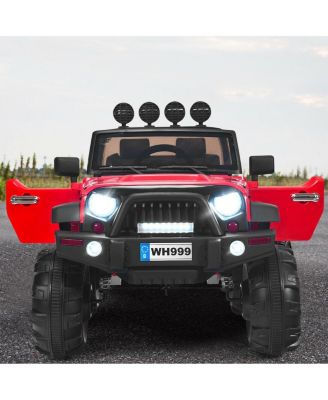 12V Kids Ride On Car with Remote Control and Double Magnetic Door