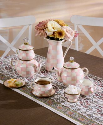 Rosy Check 4-Cup Teapot