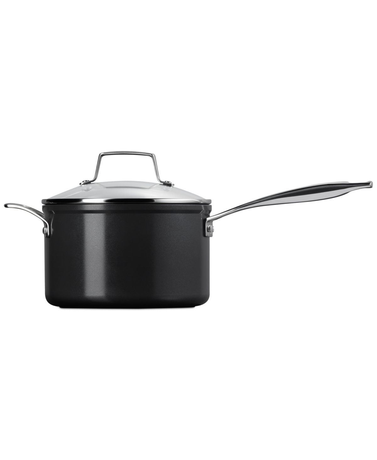 Le Creuset Essential Non-stick Ceramic Saucepan With Glass Lid, 4-quarts In No Color