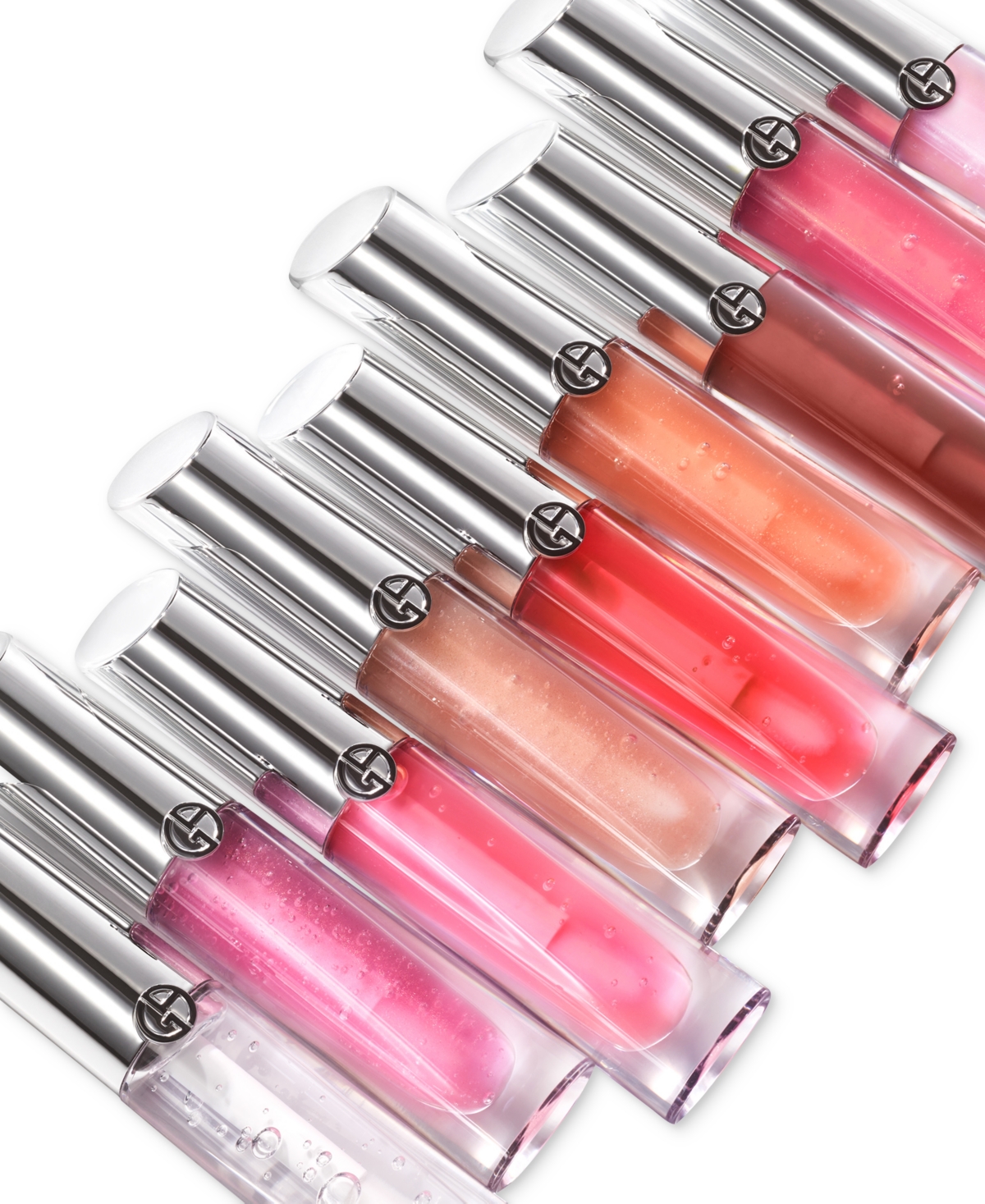 Giorgio Armani Armani Beauty Prisma Glass Lip Gloss In New 08 - Sugar Halo (light Cool Pink)