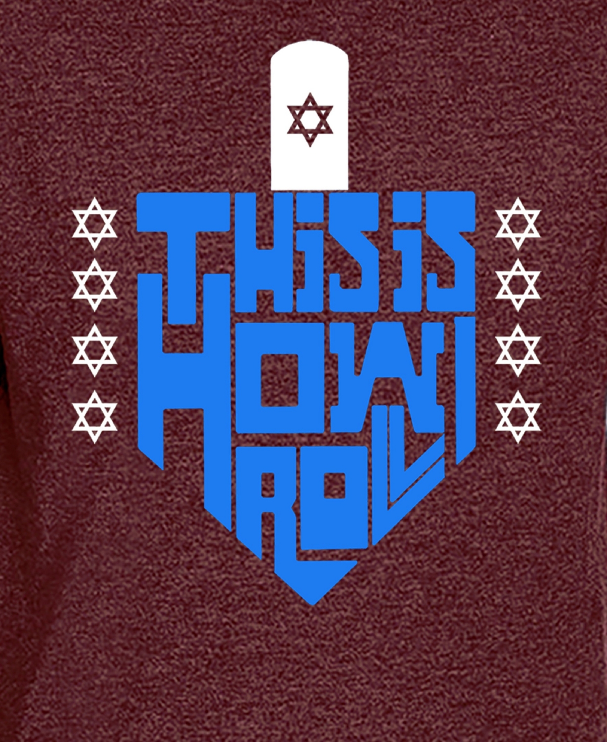 La Pop Art Men's This Is How I Roll Premium Blend Word Art T-Shirt